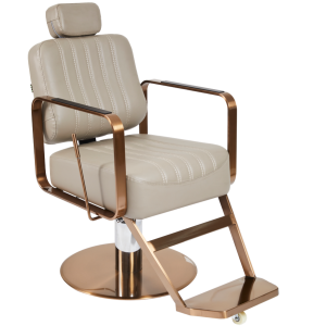 The Lexi Reclining Chair - Copper & Mushroom by SEC