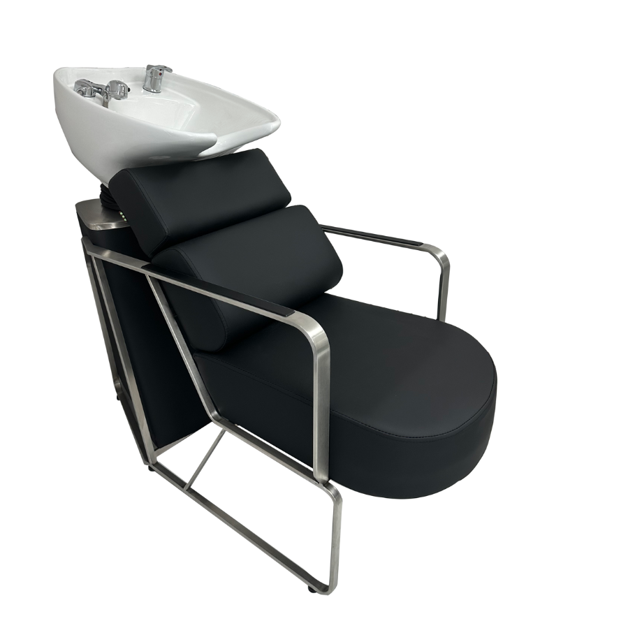 Platinum & Black Salon Backwash Unit by SEC | Salon Equipment Centre