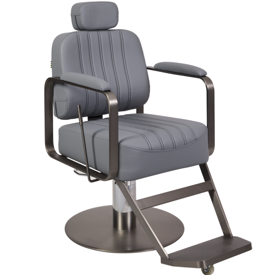 The Lexi Reclining Chair - Steel Grey & Graphite by SEC