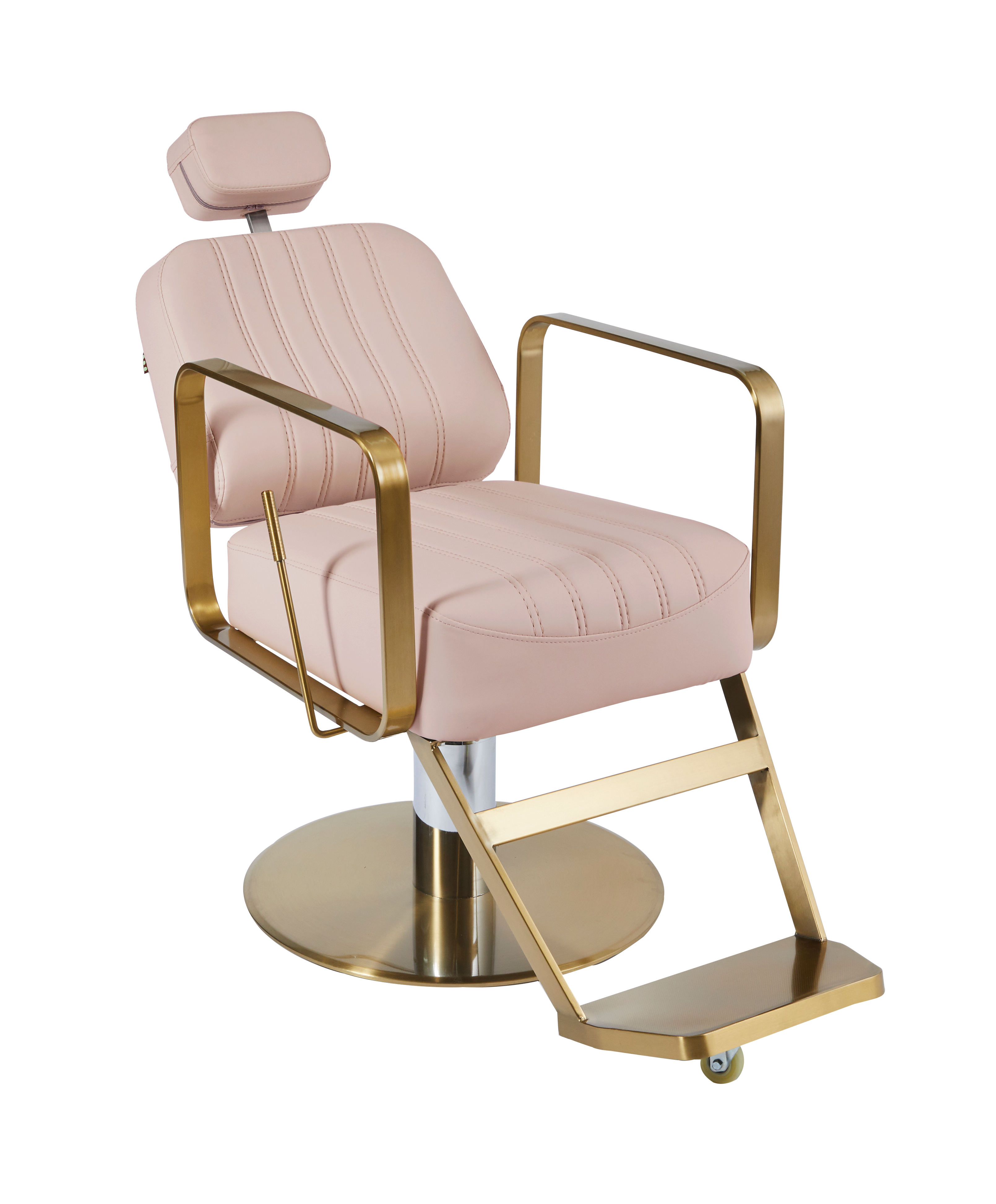 The Lexi Reclining Chair - Pink & Gold by SEC