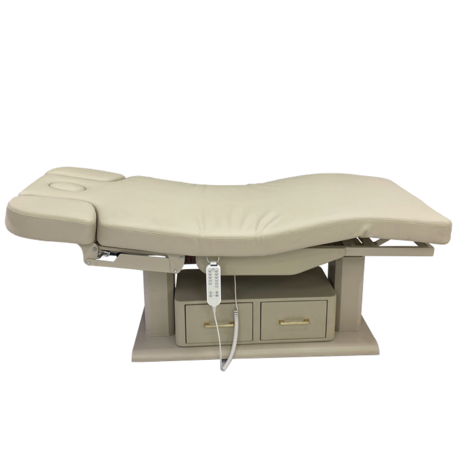 The Betti Electric Massage Bed - Ivory by SEC