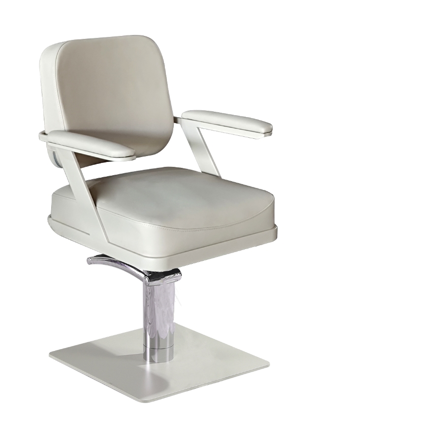 The Penni  Salon Styling Chair - Painted Ivory by SEC