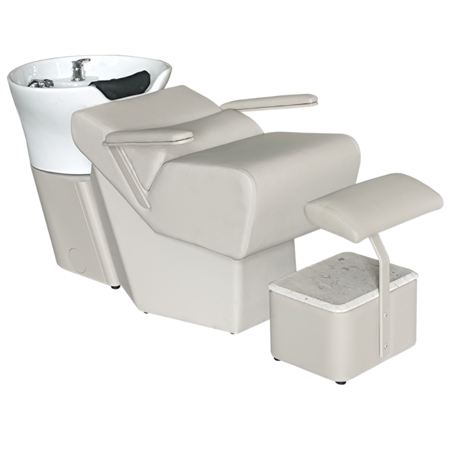 The Levi Salon Backwash Unit - Painted Ivory by SEC