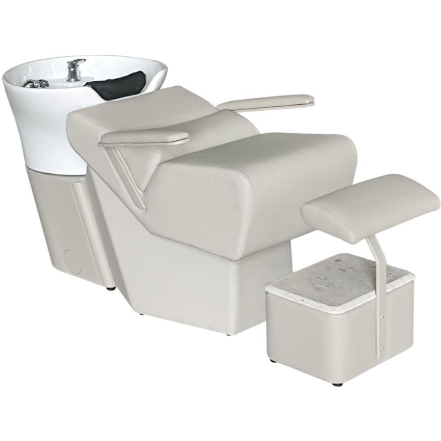 The Levi Salon Backwash Unit - Painted Ivory by SEC