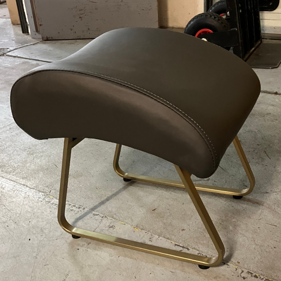 CL33F Charcoal & Matte Gold Leg Rest by SEC - Clearance