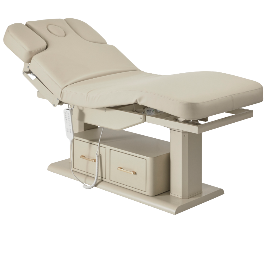 The Betti Electric Massage Bed - Ivory by SEC