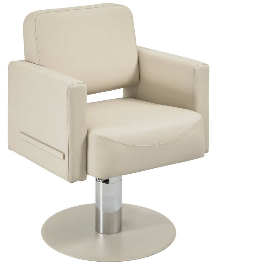 The Daisi Salon Styling Chair - Painted Ivory by SEC