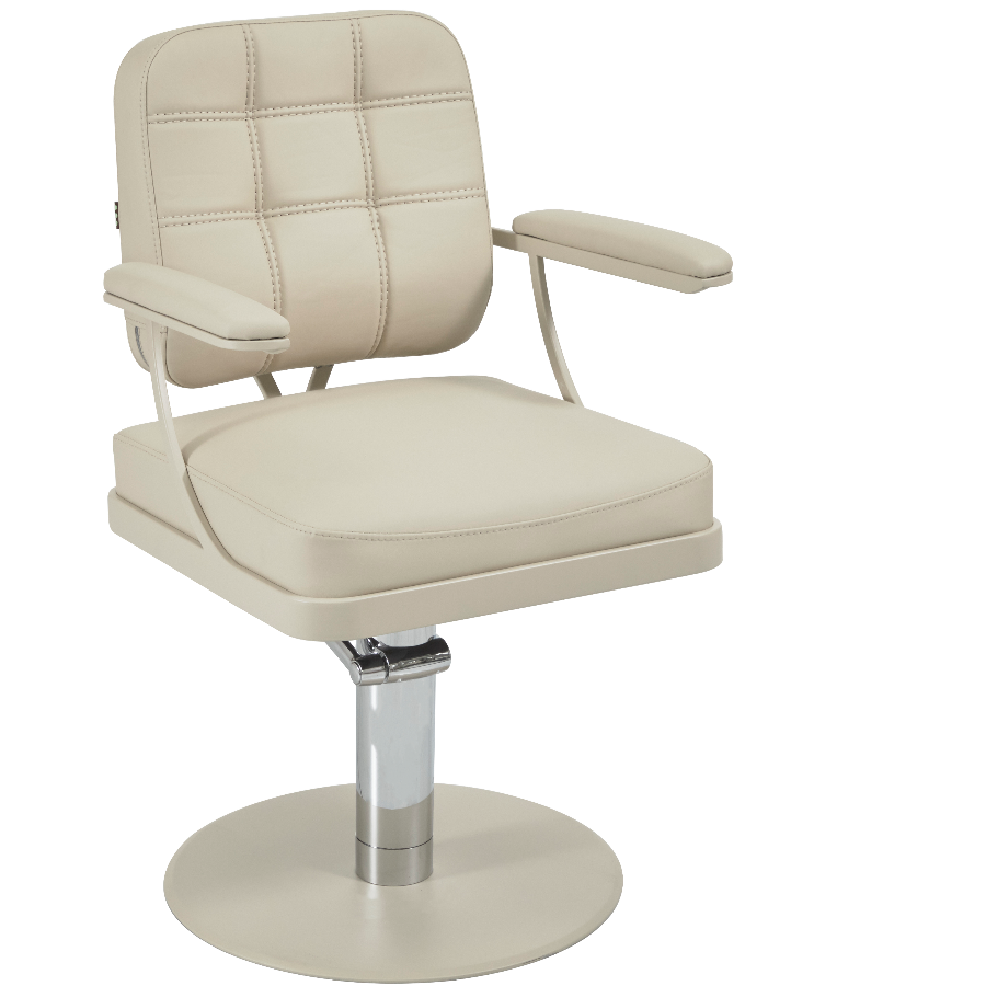 The Erin Salon Styling Chair - Painted Ivory by SEC