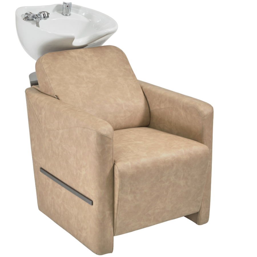 The Daisi Salon Backwash Unit - Mottled Fudge & Matte Graphite by SEC