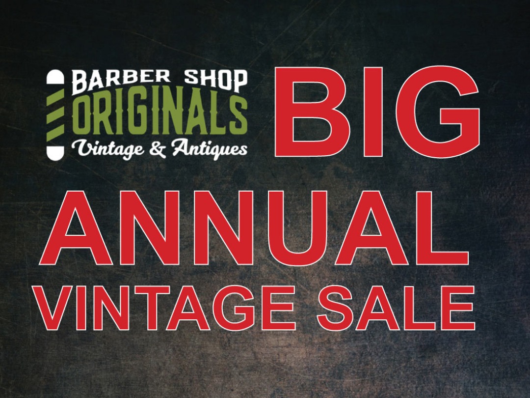 BIG ANNUAL VINTAGE SALE