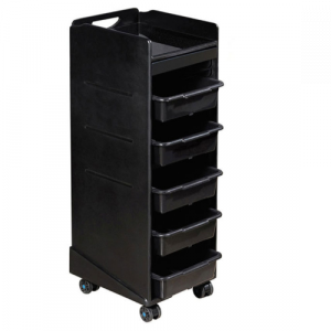 Black Samba Plus Salon Trolley by SEC