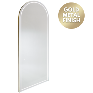 The Paris Arched Salon Mirror - Gold by SEC