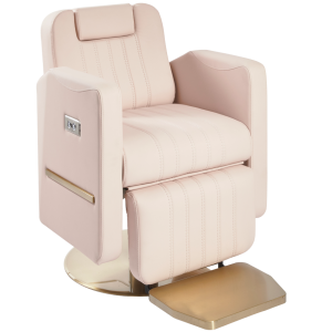 The Cherri Electric Reclining Chair - Pink & Gold By SEC