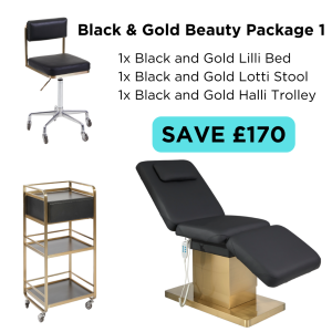 Black & Gold Beauty Package 1
