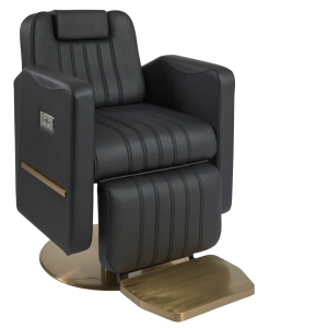 The Cherri Reclining chair - Black & Gold By SEC