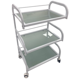 The Sydni Salon Trolley - White by SEC