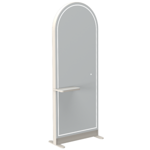 The Paris Freestanding Island Unit with Shelf - Painted Ivory by SEC