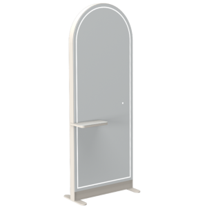 The Paris Freestanding Island Unit with Shelf - Painted Ivory by SEC