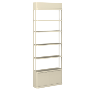 The Jami Freestanding Retail Unit - Pure Ivory by SEC