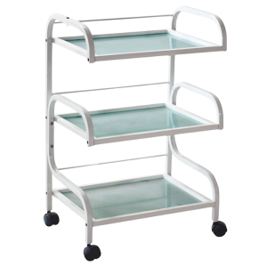 The Sydni Salon Trolley - White by SEC