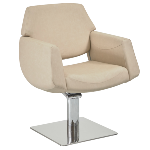 The Lunar Pod Salon Styling Chair - Mottled Sand by SEC