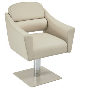 The Ferni Salon Styling Chair - Painted Ivory by SEC