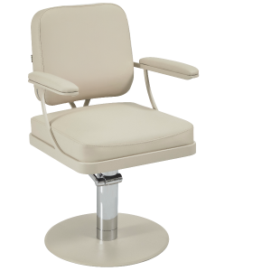 The Erin Salon Styling Chair - Pure Ivory by SEC