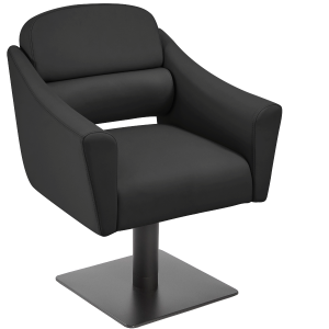 The Ferni Salon Styling Chair - Midnight Black by SEC