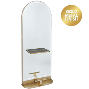 The Milan Freestanding Styling Unit  - Gold by SEC