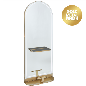 The Milan Freestanding Styling Unit  - Gold by SEC