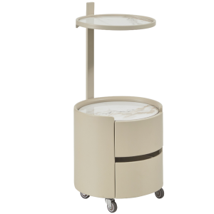 The Salli Beauty Trolley - Pure Ivory by SEC