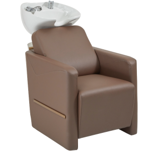 The Daisi Salon Backwash Unit - Walnut & Copper by SEC